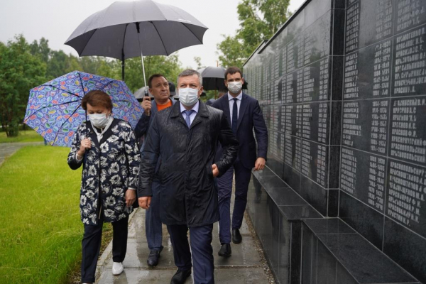 В Пивоварихе завершается благоустройство Мемориала жертвам политических репрессий 